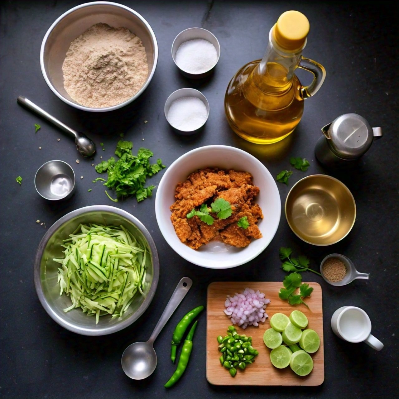 Zucchini Paratha: Stuffed Flatbread