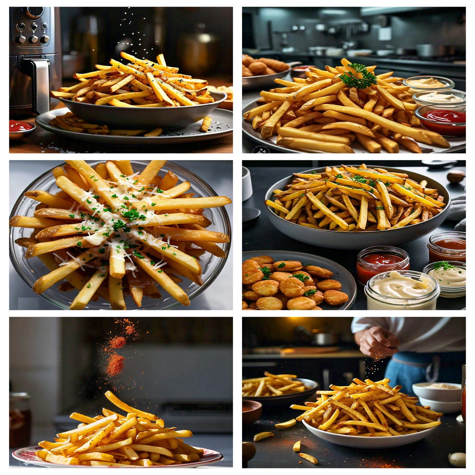 Air Fryer French Fries: Pommes Frites